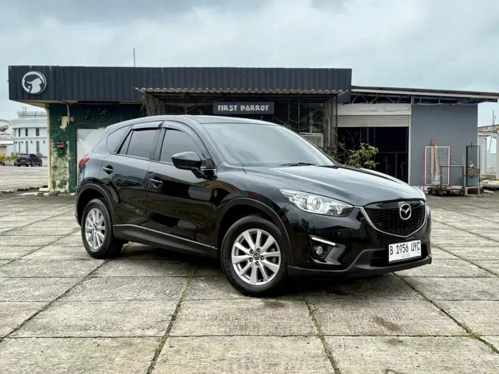 Mazda CX5 Touring 2.5 AT. Tahun 2014. Hitam. Low km. Perfect cond