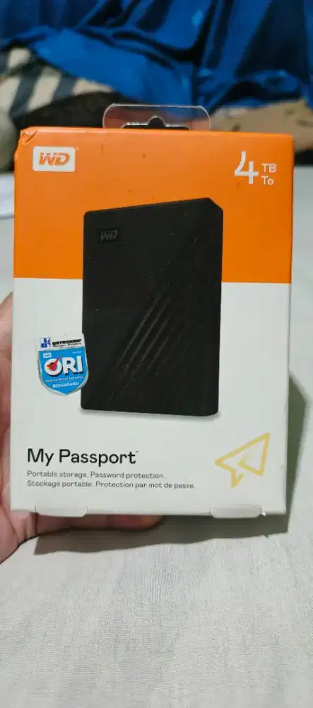 WD MY PASSPORT NEW 4TB HDD HD Hardisk Eksternal