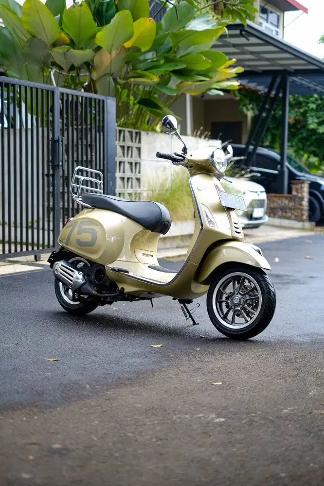 PIAGGIO VESPA PRIMAVERA 150 75TH ANNIVERSARY 2021 MURAH BERGARANSI