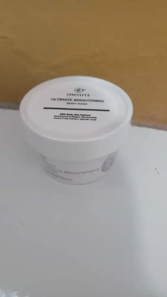 Iswhite ultimate brightening body mask