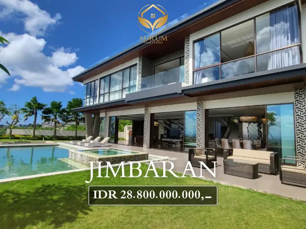 Luxury 4-Storey Villa Jimbaran – Unblock Ocean, Airport & Mountain View | SHM