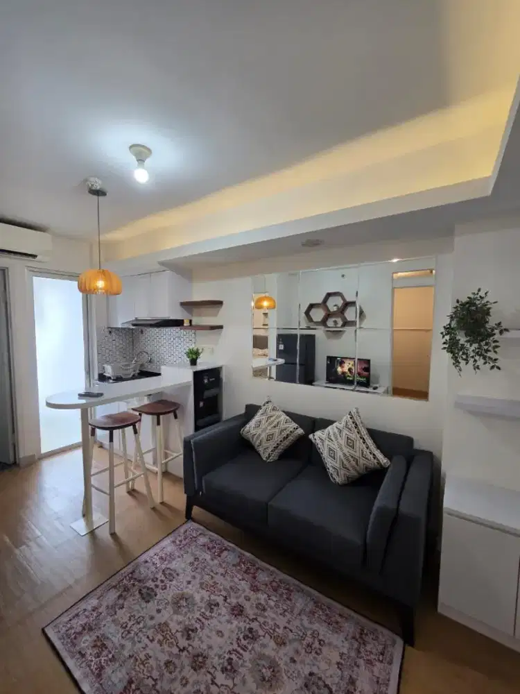 Sewa Apartemen Bassura City Tower Edellweiss 13.6 JT/3 Bln Free Ipl