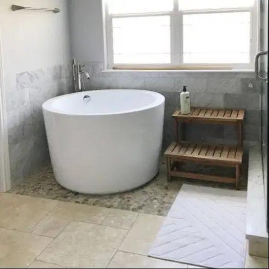 Bathtub teraso tipe silinder