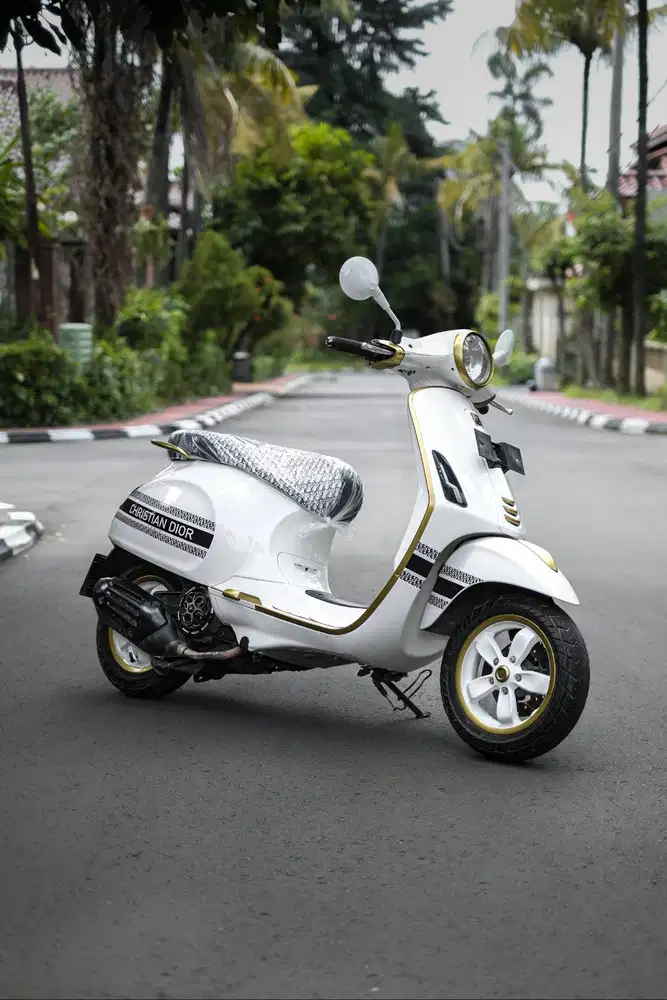 PIAGGIO VESPA PRIMAVERA IGET LOOKS DIOR  MURAH BERGARANSI