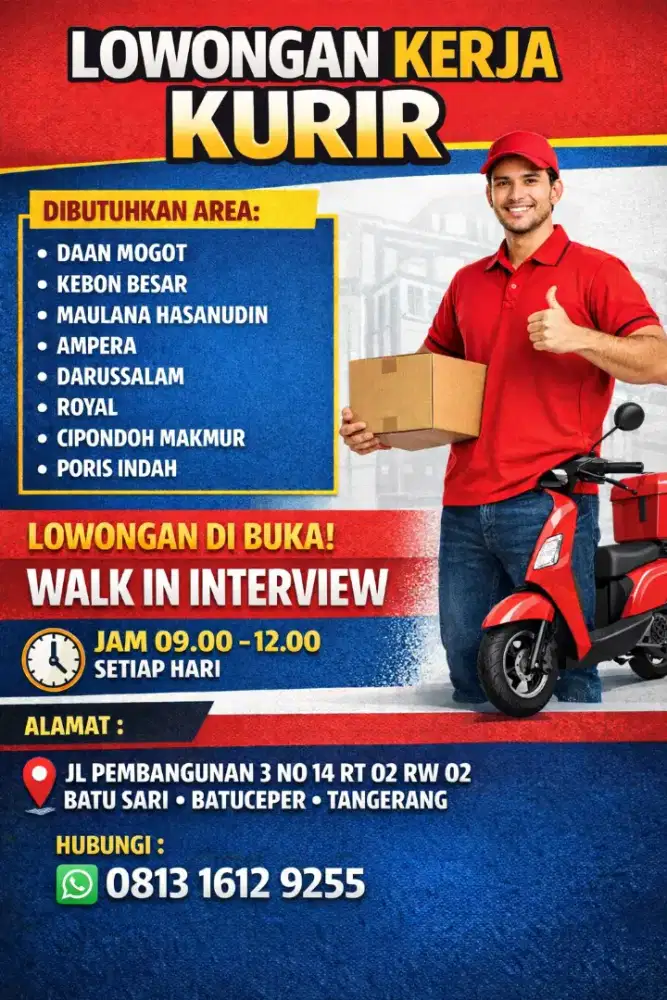 Lowongan kerja kurir