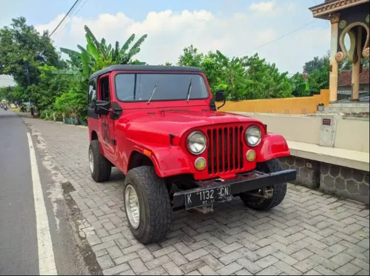 1985 jeep CJ7 2.4 plat K sulton mobil bekas sekoto kediri jatim