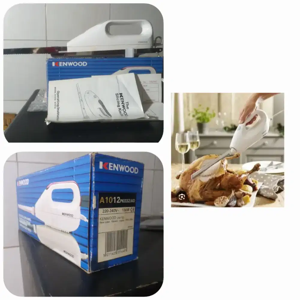 Mesin Electrik Pemotong Daging/makanan
Kenwood baru