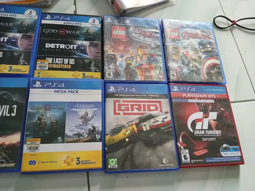 Kaset game disc bd ps4