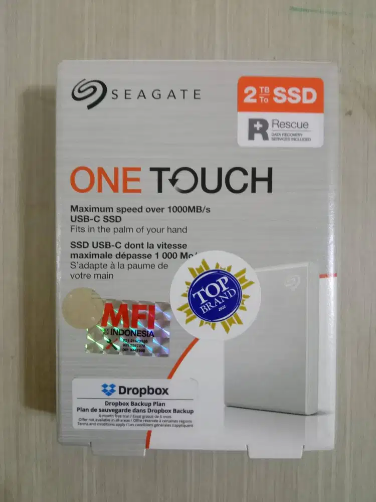 Seagate New One Touch SSD 2TB