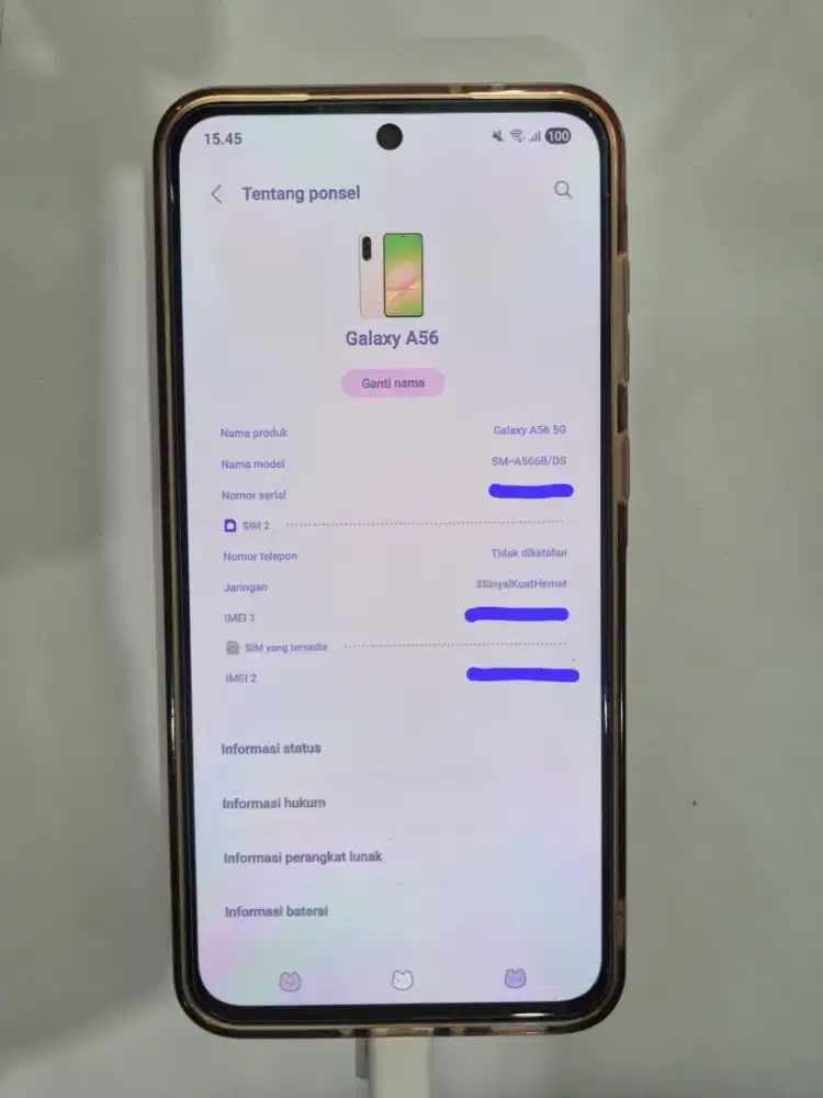 Samsung A56 8/256 no minus bisa tt bt ajuin aja aja