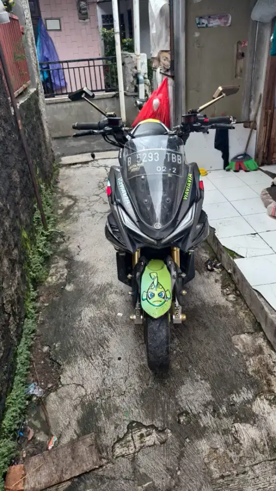 yamaha aerox 2019 sporty modif