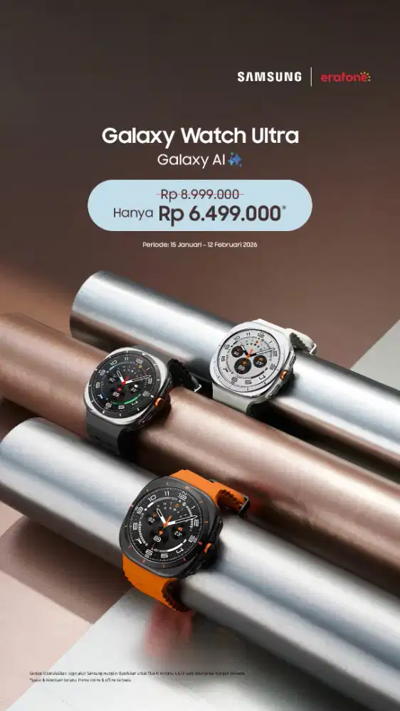 SAMSUNG GALAXY WATCH ULTRA PROMO AWAL TAHUN