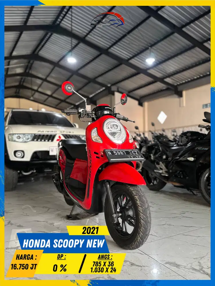 HONDA SCOOPY NEW 2021 NEGO SAMPE DEAL HIKMAH MOTOR KEPUH