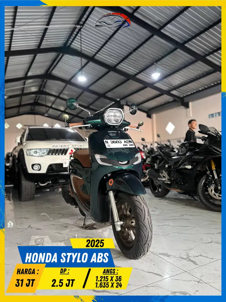 HONDA STYLO ABS 2025 LIKE NEW MASZEHH HIKMAH MOTOR KEPUH