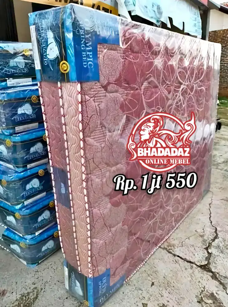 Springbed Olympic Bearland Lis 3 nomor 2 UK 160x200