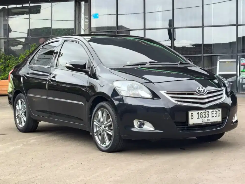 [KM LOW] Vios G AT Matic Asli 2013 Hitam Black BUKAN EX TAXI TERMURAH