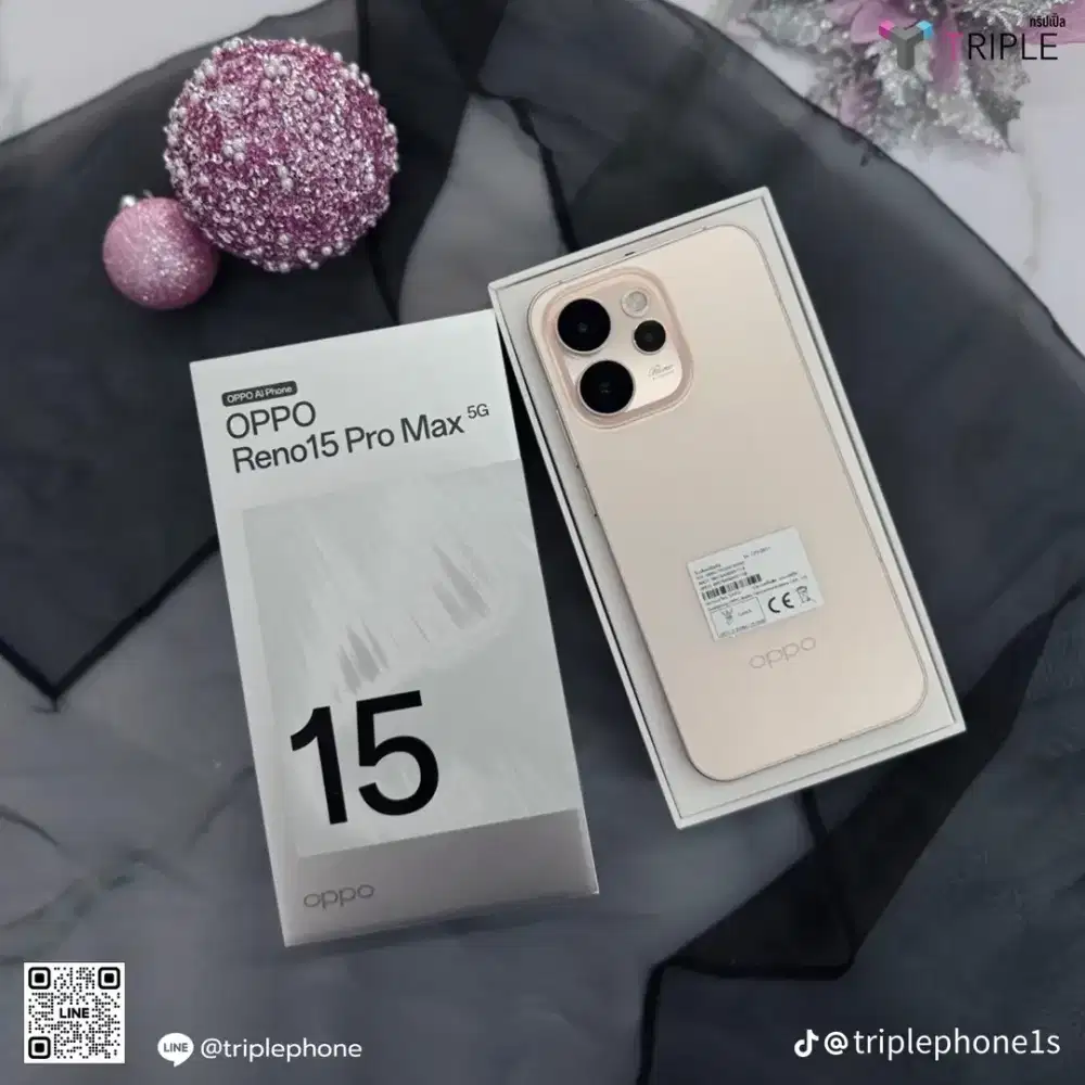 Cicilan oppo reno 15promax ram 12/512gb bunga mulai 0%