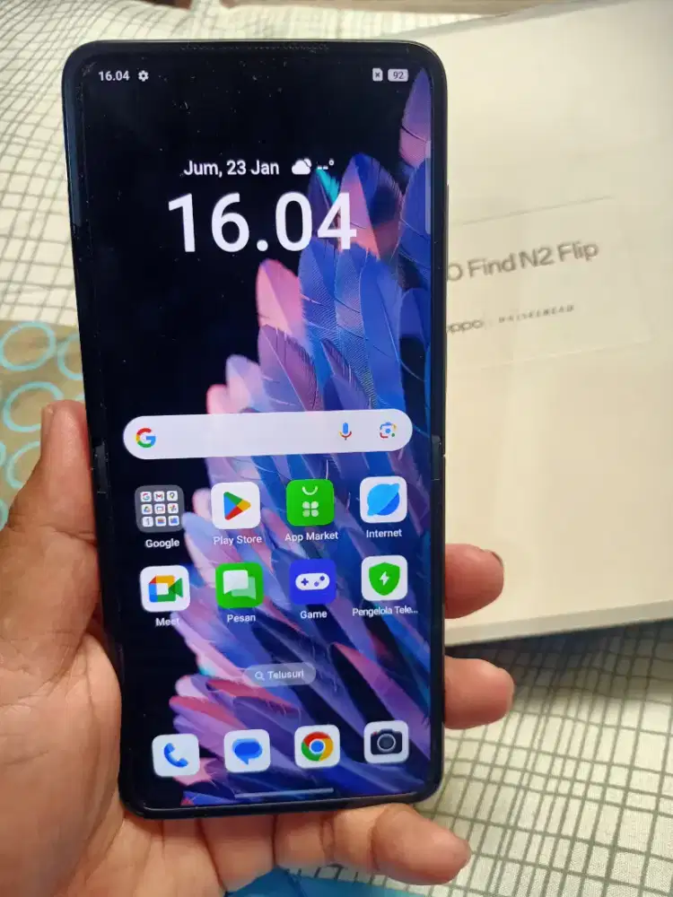 Oppo Find N2 Flip Ram 8Gb/256Gb lengkap