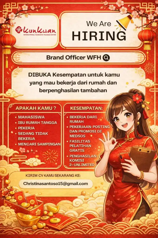 Dicari Brand Officer Kunkwan