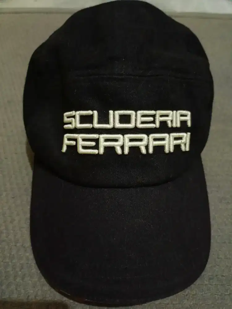 Ferrari Scuderia Premium Black Original Hat 100%
