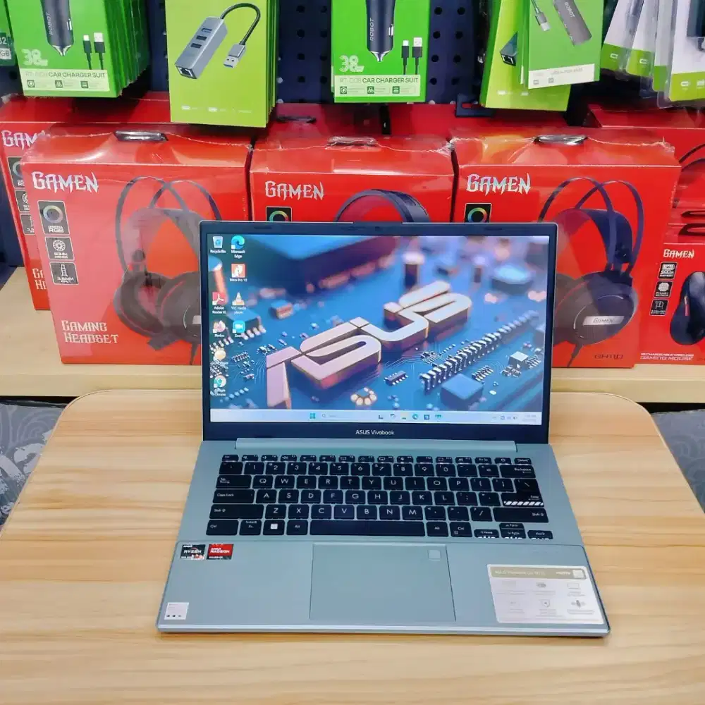 PROMO! Asus Ryzen 3 7000 RAM 8GB SSD 512GB Radeon | Slim & Ringan