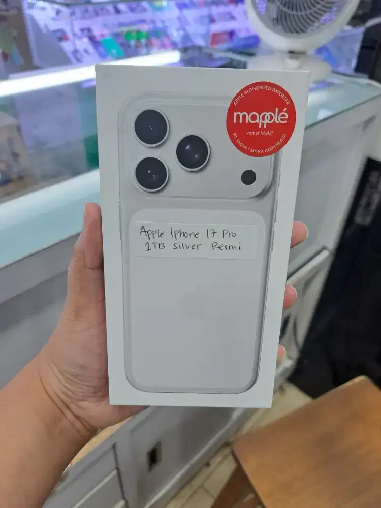 Apple IPhone 17 Pro 1TB Silver New BNIB Garansi IBOX