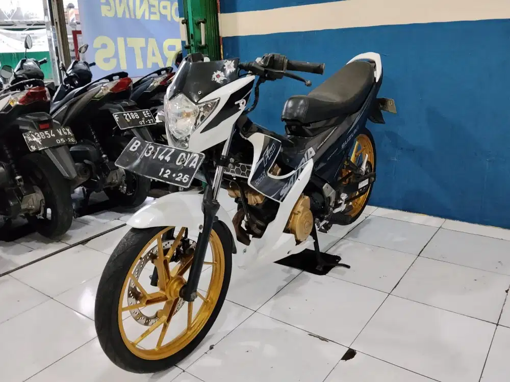Suzuki Satria Fu 2013 kondisi gres