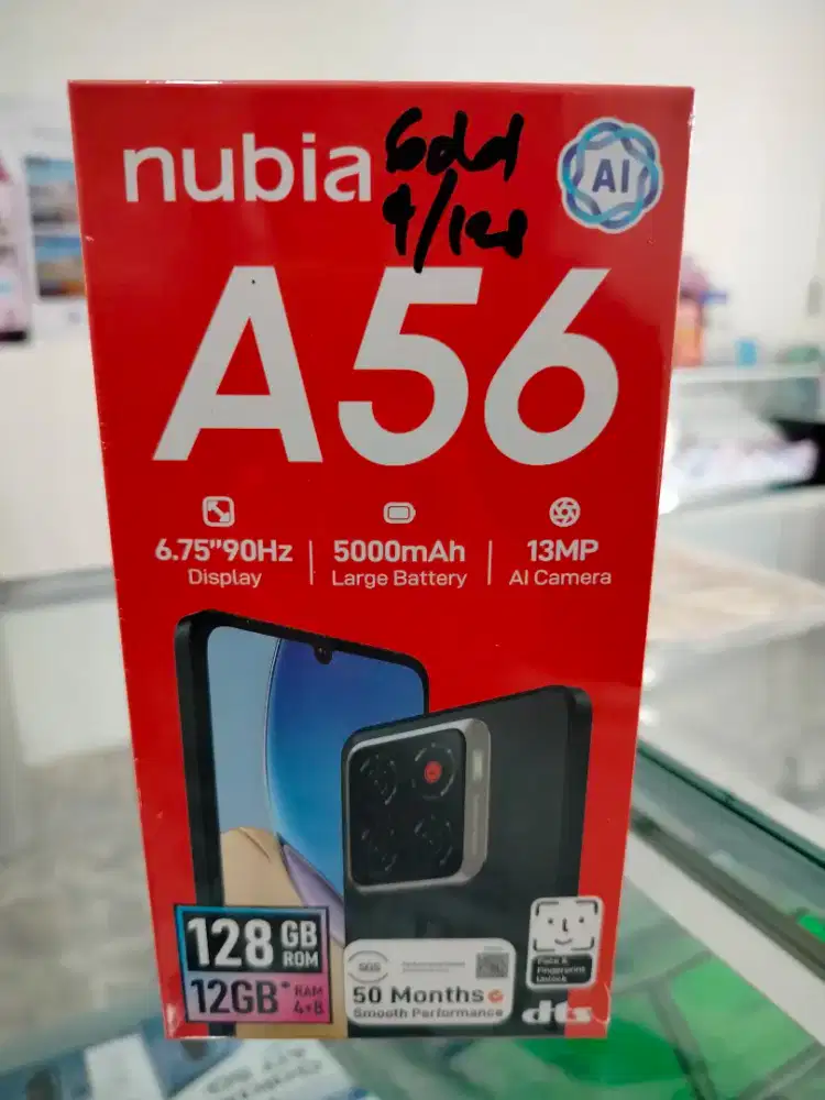 Nubia A56 4/128 New Garansi Resmi Promo Bandung