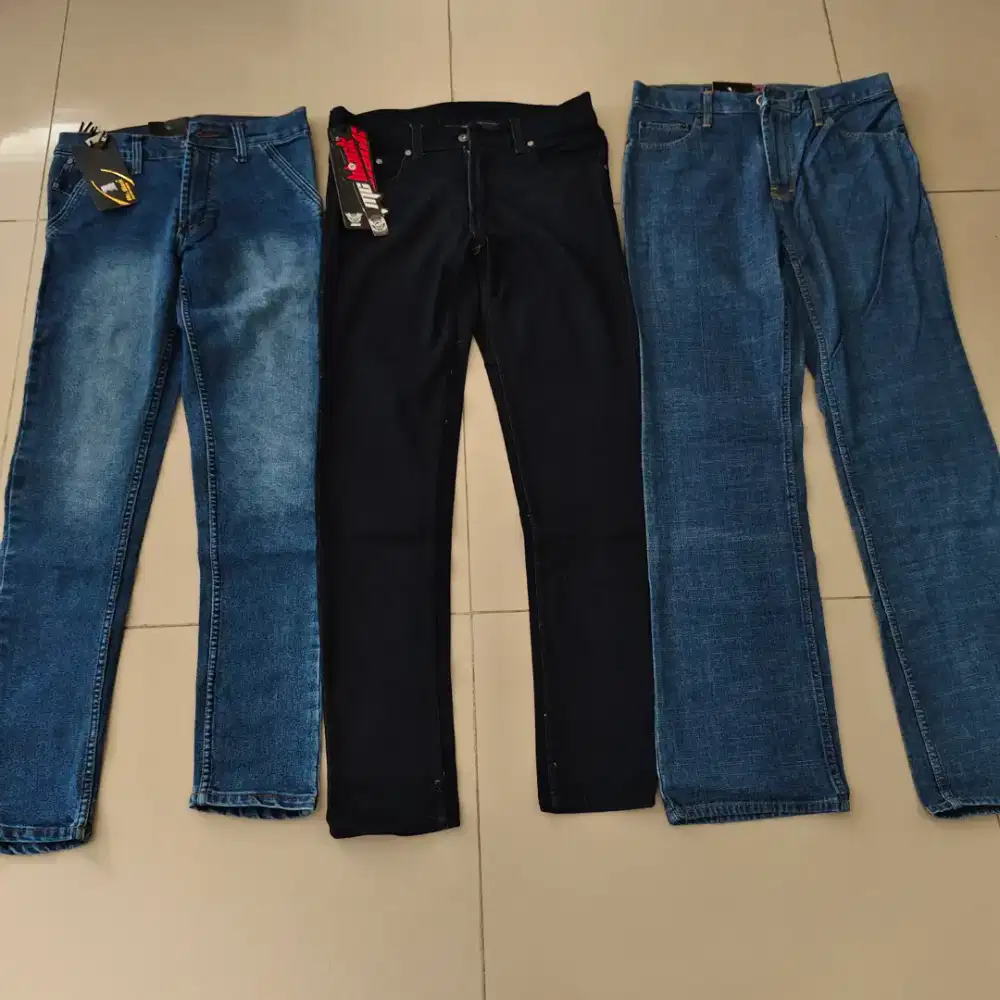 Celana Jeans Panjang/Pendek Stok tutup toko jual murah