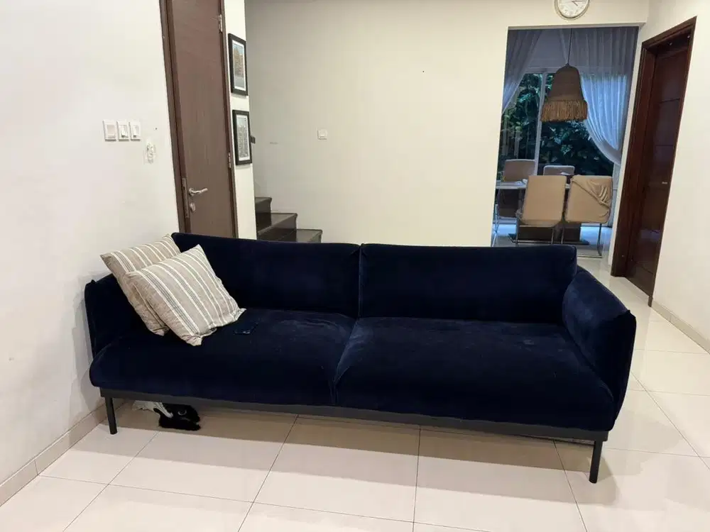 Sofa Ikea midnight bule