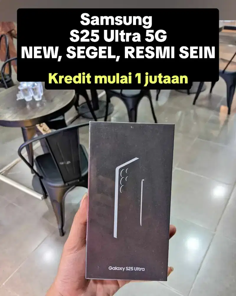 Cicilan 1jutaan ‼️
Samsung S25 ULTRA 5G ‼️
NEW , SEGEL , RESMI SEIN