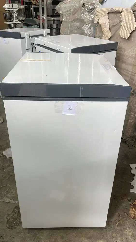 Gea AB-108-R Chest Freezer Box Pendingin Makanan Beku Frozen Food Ice