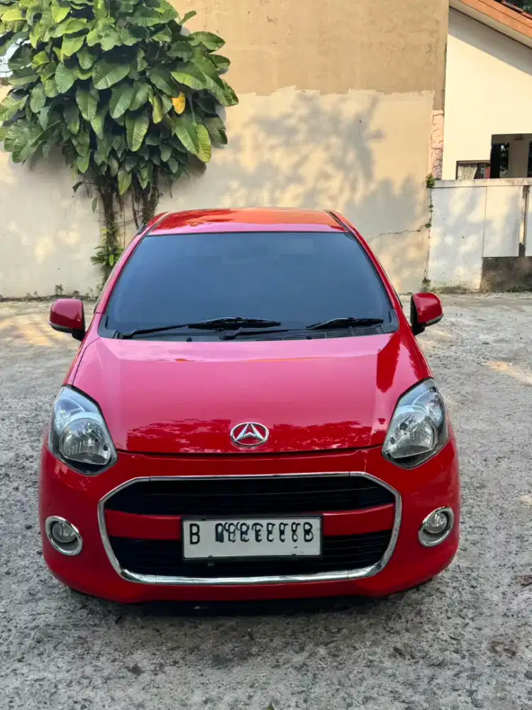 Daihatsu Ayla X 1000cc Matic warna Merah tahun 2016