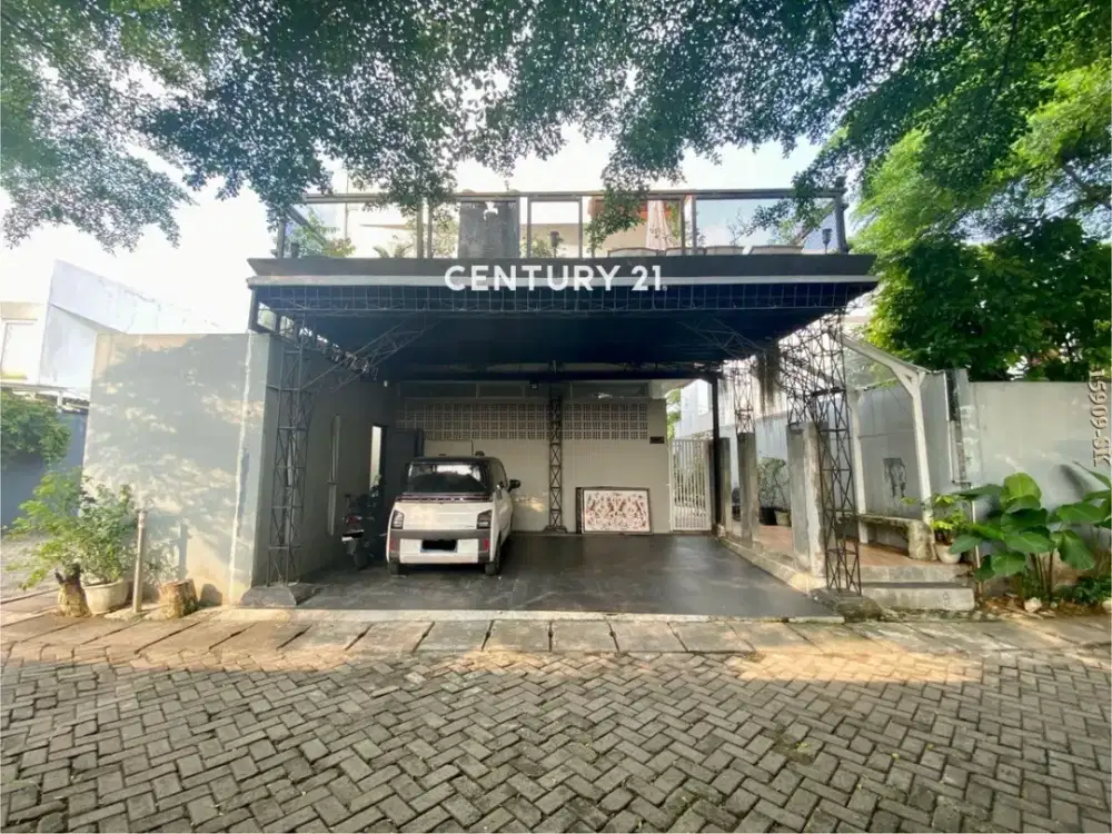 Dijual Rumah Furnish Modern Karya Arsitek Terkenal Di Lebak Bulus