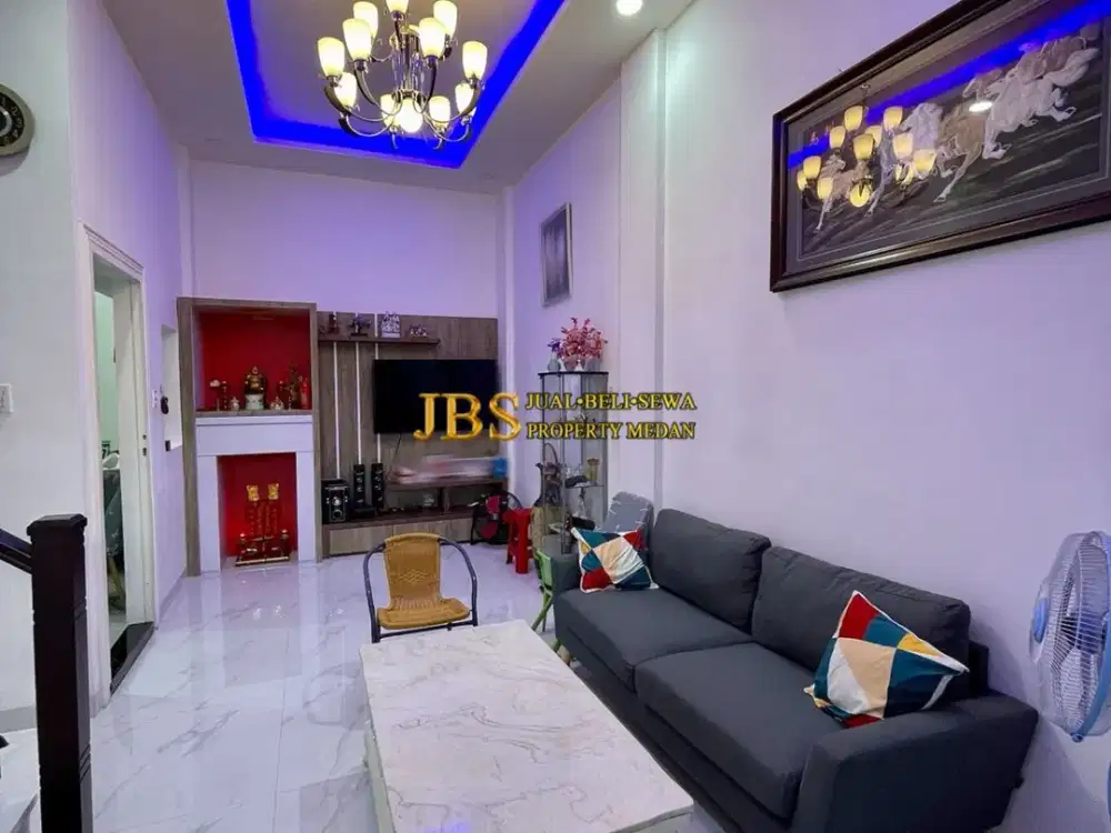 Dijual Rumah Lux 3 Tingkat di Jalan Kerambik (Daerah Wahidin/Aksara) - Medan