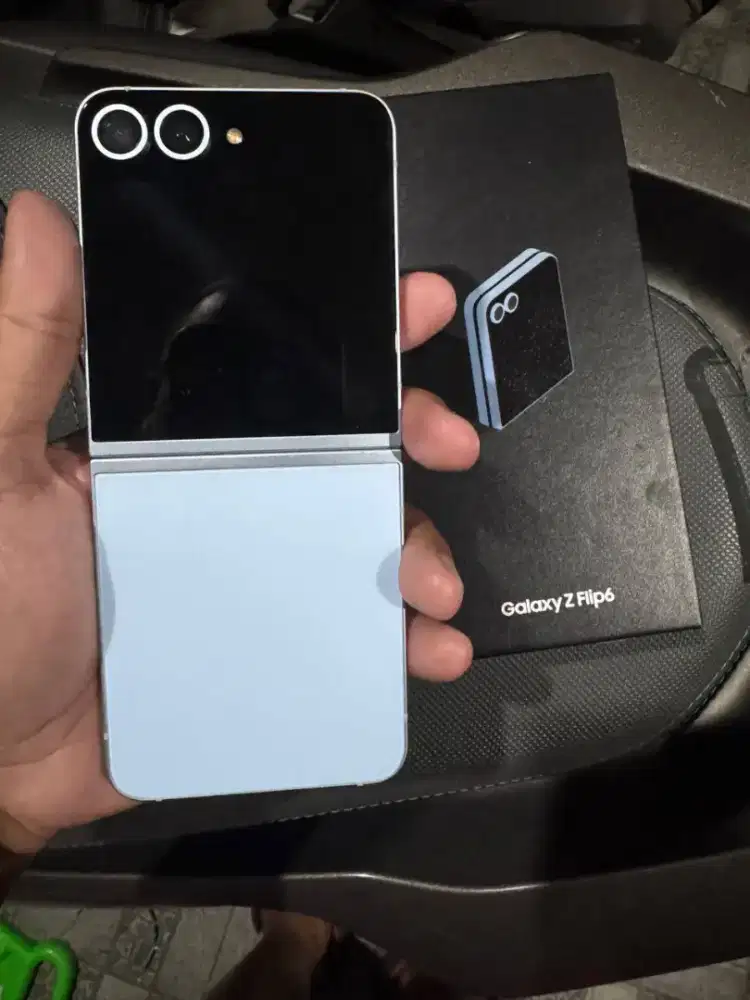 Samsung Z Flip 6 12/256 5G Resmi like new lngkp ORI no minus BS TT