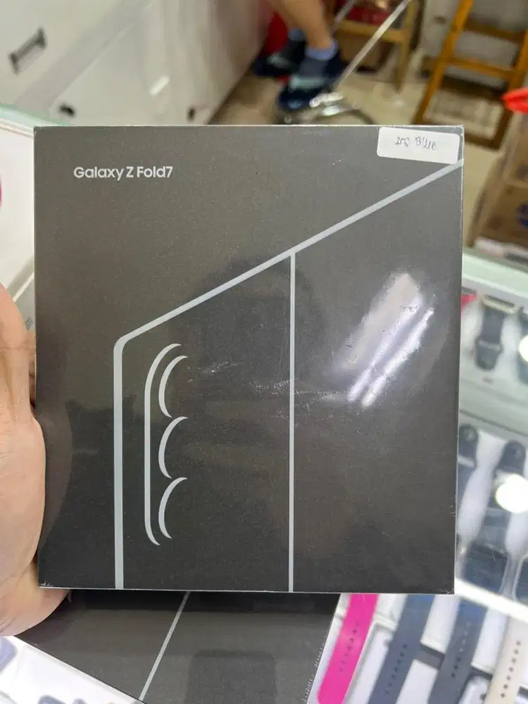 Samsung fold 7 256 blue baru dan segel Harga net