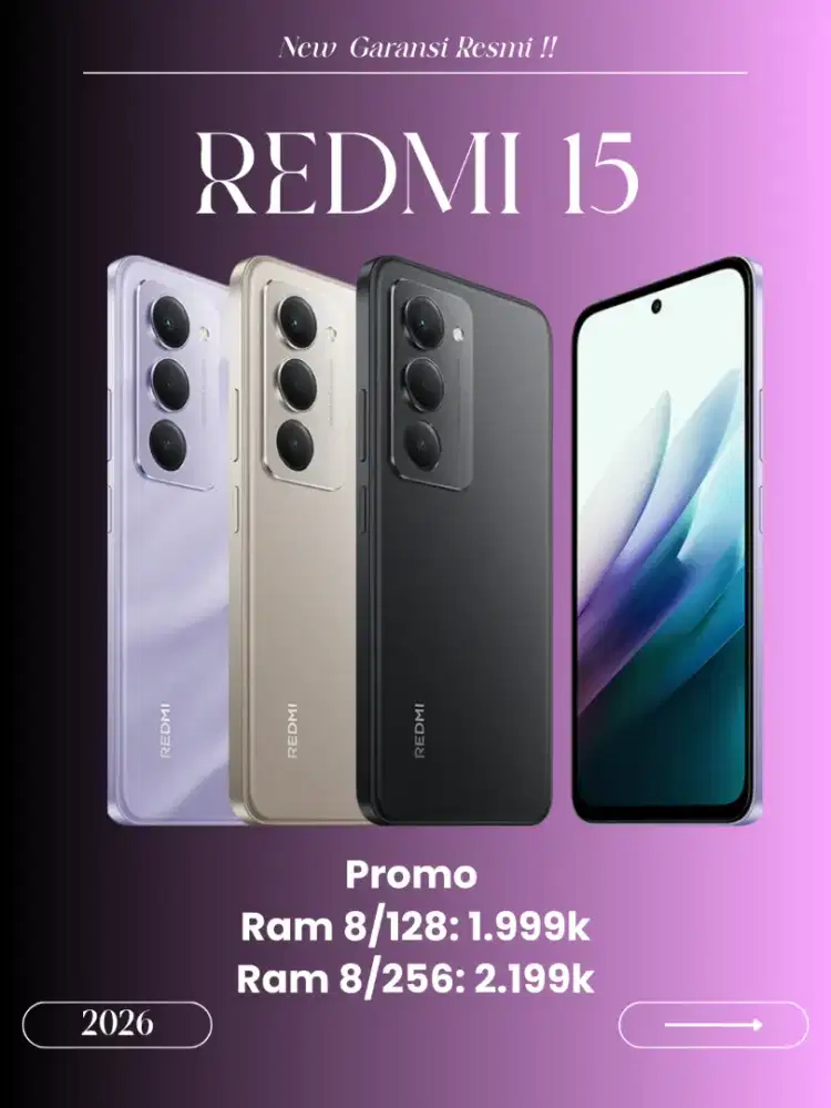Redmi 15 | Promo Akhir Bulan