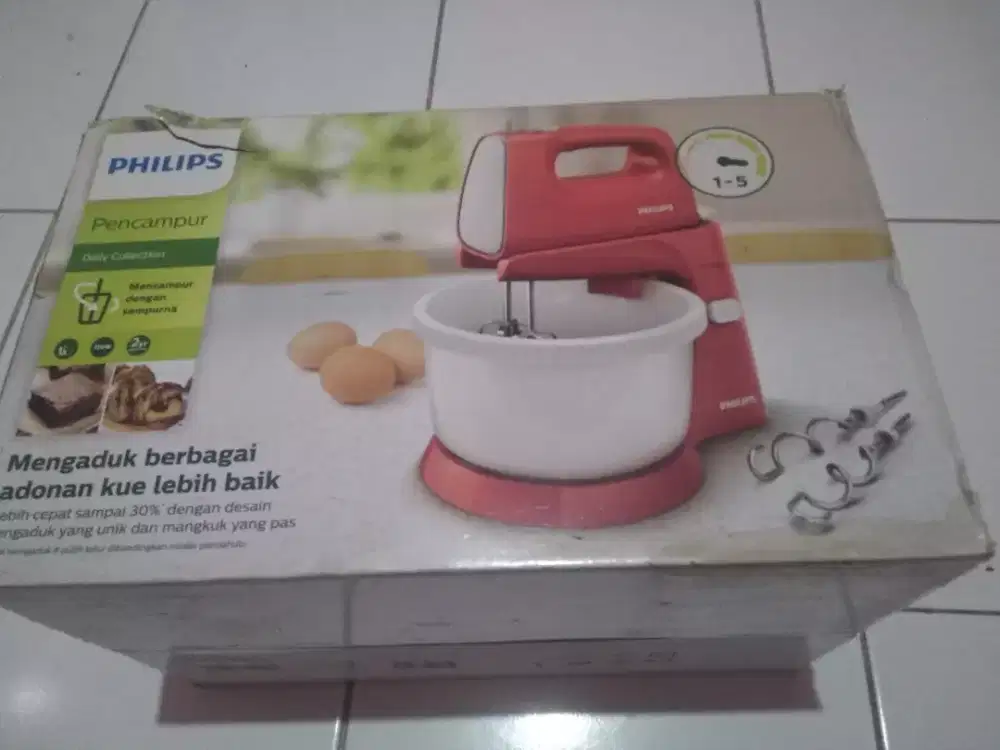 mixer Philips hanya di pakai 2 kali saja