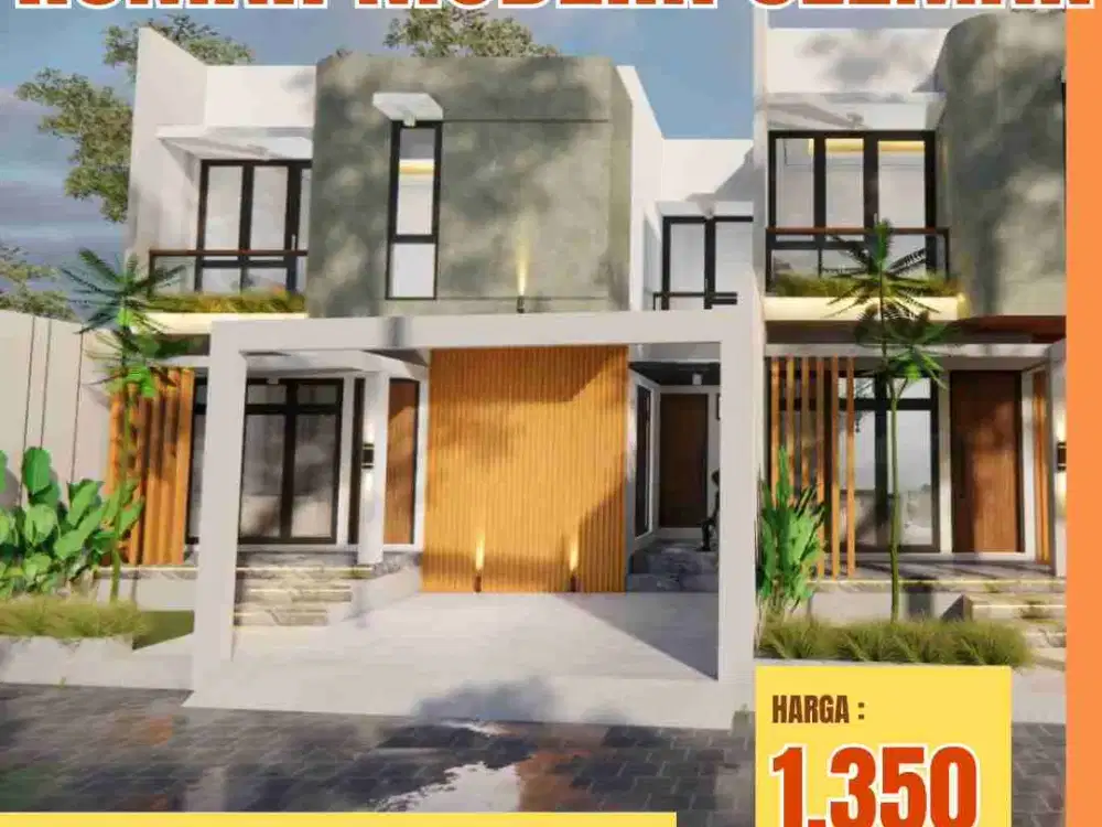Rumah 2 lantai dalam Cluster area Pemda Sleman Jogja