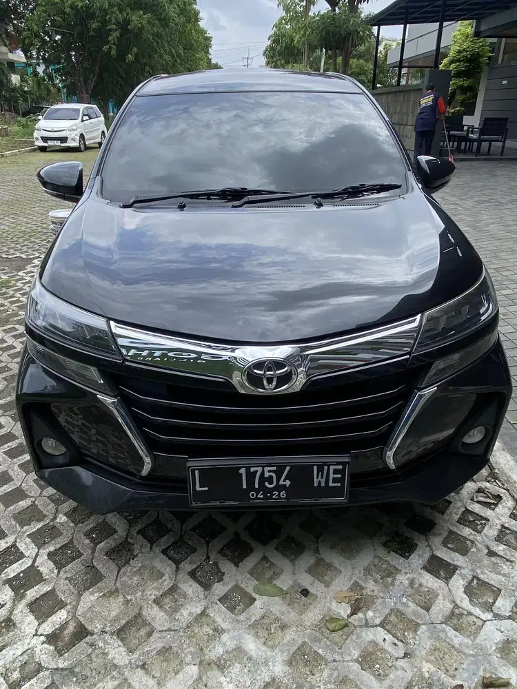 All New Avanza 1.3 G automtatic 2021 hitam ( L ) terawat dari baru