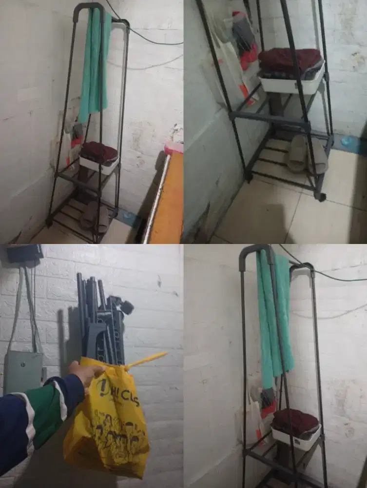 Lemari hanger besi bekas beli di Ace hardware