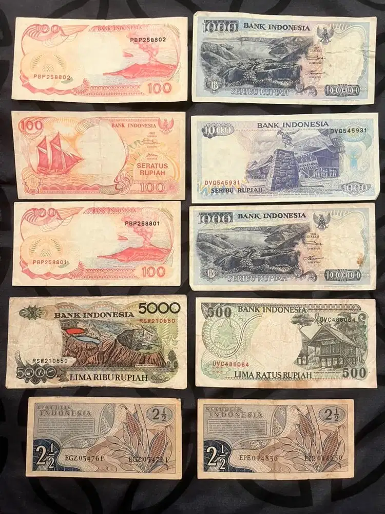 Uang Kuno Tahun 1961 & Tahun 1992