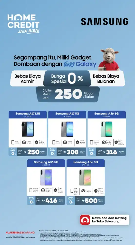 TRIPLE ZERO SAMSUNG HOME CREDIT