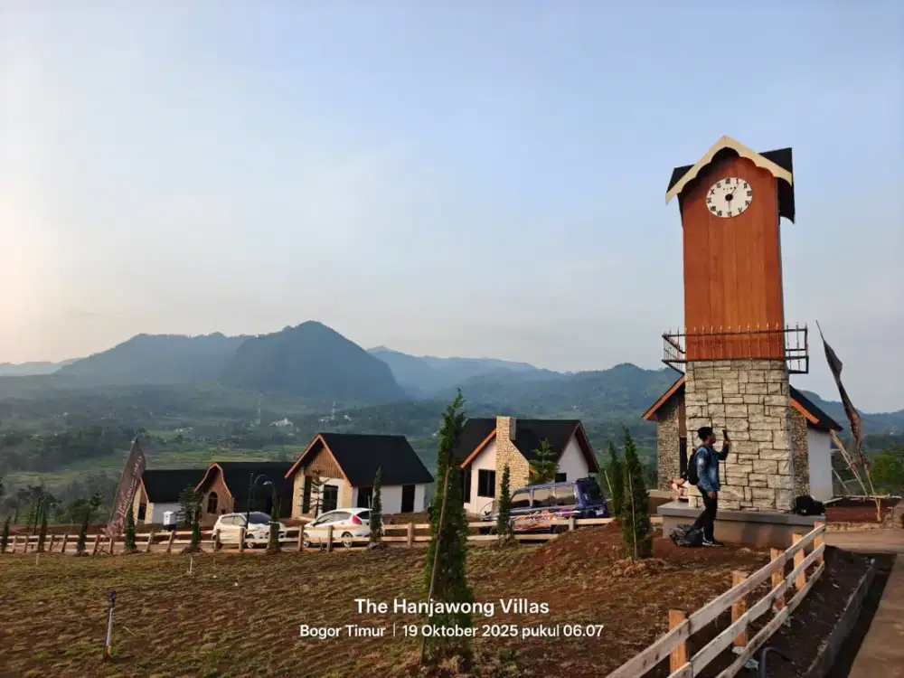 PERTAMA DAN SATU-SATUNYA‼️Kavling Villa Bernuansa Eropa di Puncak 2 Bogor!