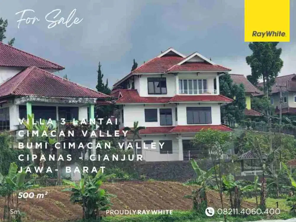 Villa Cimacan - Cimacan Valley - Cipanas Puncak - Cianjur - Jawa Barat