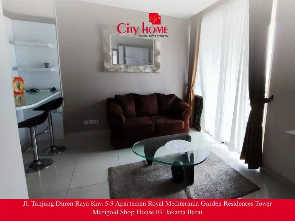 Dijual Apartemen Central Park Tipe 1 Kamar Full Furnsihed