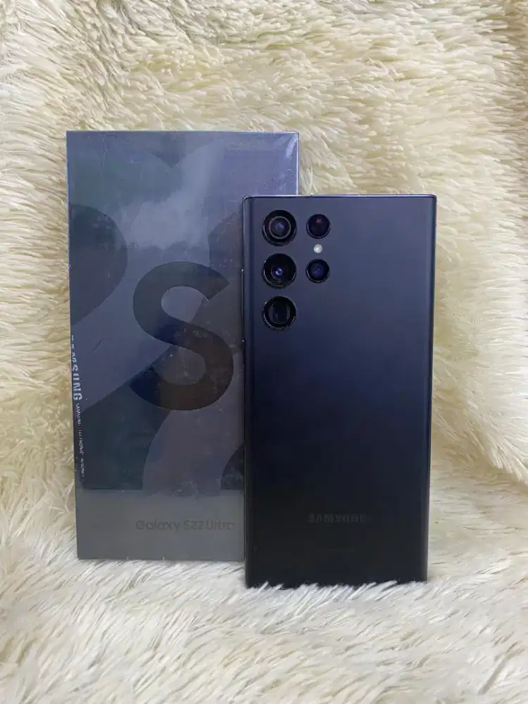 Samsung S22 ultra ram 12/512 Black fullset original #3GCom