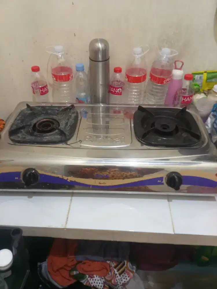 Kompor gas rinnai 2tungku