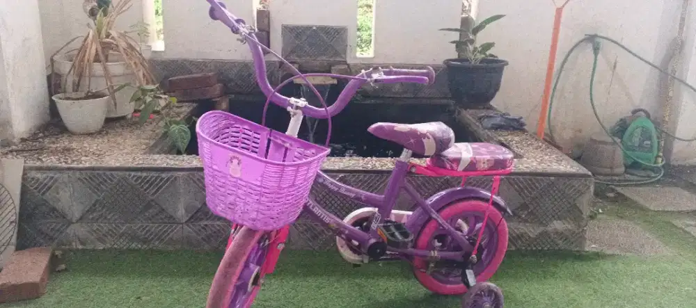 Sepeda Anak Roda 4 Mulus (second)